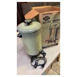 Coffee pot in box