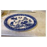 Blue Willow platter