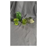 Green glassware misc