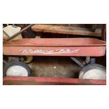 Rolling red  wagon