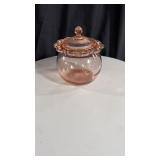 Pink depression jar