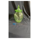 Uranium jar with lid