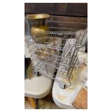 Grocery cart for doll