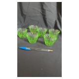 Hazel atlas uranium small custard cups