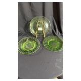 3 uranium dishes