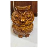 McCoy owl cookie jar/ damage