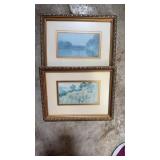 Two small Paul Sawyier prints