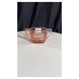 Indiana glass co tea room pink depression 3.25