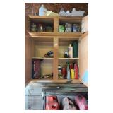 Contents of shelves