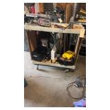 Shop vac roll around cart only