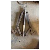 Gorilla gambrel game hanger and scale