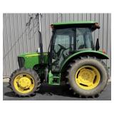 John Deere 5075 4x4 Cab 12 Speed Reverser