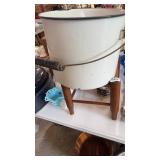 Large granite pot