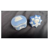 Wedgewood/ Germany trinket boxes