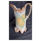 Floral pitcher 12ï¿½
