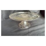 Clear cake stand