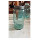 Blue jar no markings