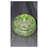Uranium powder dish