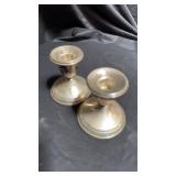 Sterling candlesticks