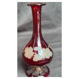 Red vase 6ï¿½