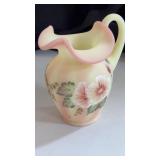 Fenton custard pitcher