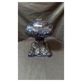 Cobalt blue lamp