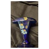 Fenton blue vase 7ï¿½