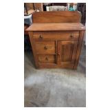Oak washstand