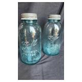 2 Ball jars 10ï¿½