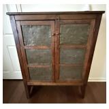 Primitve 6 tin pie safe