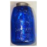 Blue Mason jar 5ï¿½