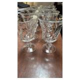 8 Jamestown stemware