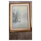 Sawyier Capitol in Winter 19x25