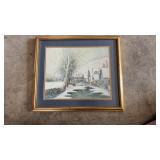 Sawyier Winter Stream 21x18