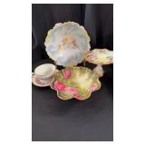 Floral dishes