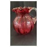 Cranberry pitcher 7ï¿½