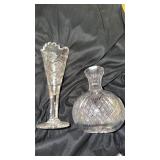 Clear vases