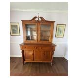 Cherry 2 piece China Cabinet Campbellsville