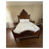 Victorian Walnut Bed Bed only