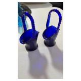 2 cobalt baskets 6ï¿½