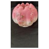 Fenton rose bowl 3ï¿½