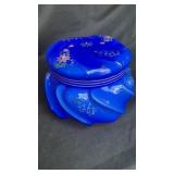 Fenton powder jar 5ï¿½ tall