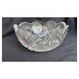 Heavy crystal bowl 9ï¿½