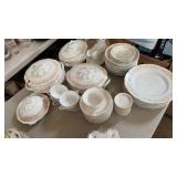 Limoges Basset Austria dishes 50pcs
