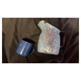 Granite pitcher/ cup