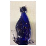 Blown glass cat 8ï¿½