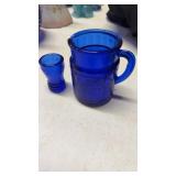 Cobalt Childs pitcher/ tumbler