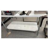 Metal table 60x30