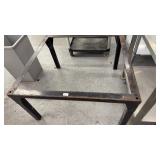 Metal table 36x38
