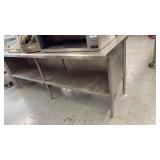 Metal table 96x30